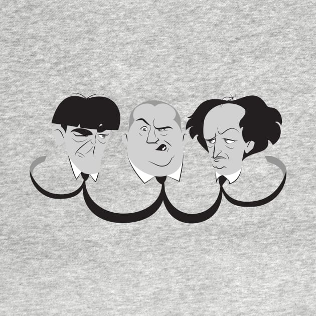 3 Stooges - Comedy Masters by Leo da Fonseca